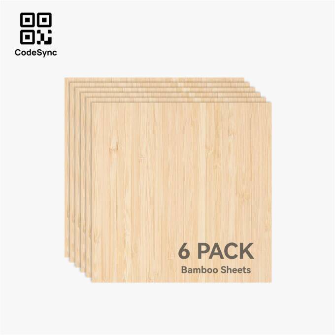 Bambu Lab 3 mm Bamboo Board 6 Stück
