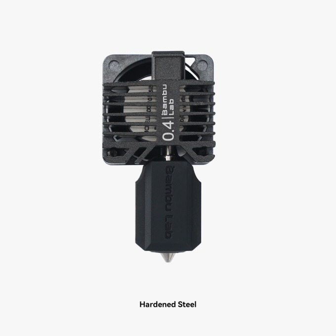 Bambu Lab X1C Complete Hotend Assembly with Hardened Steel Nozzle