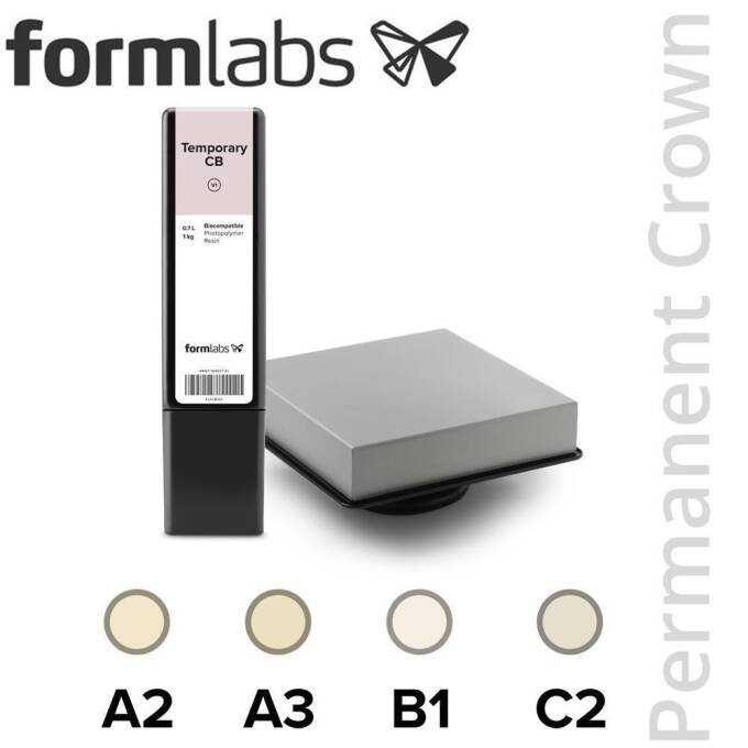 Formlabs RESIN Permanent Crown