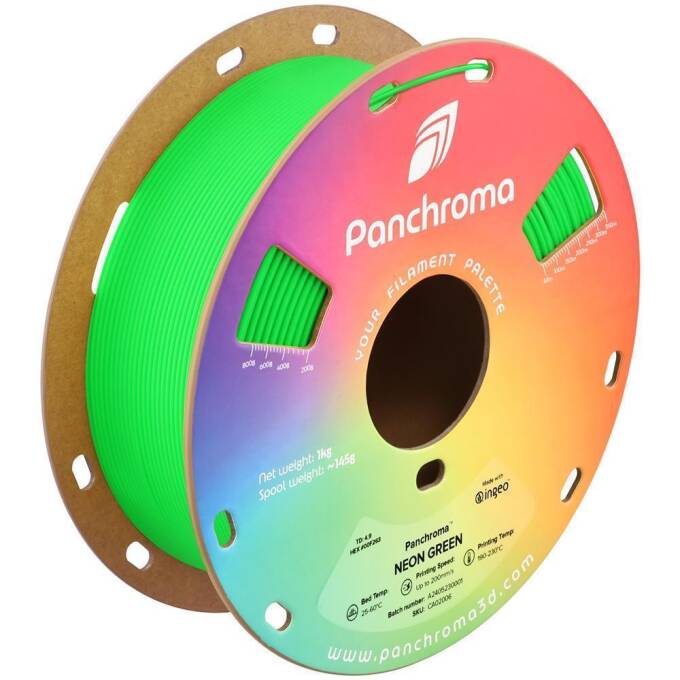 PolyMaker Panchroma PLA Neon Colours Filament