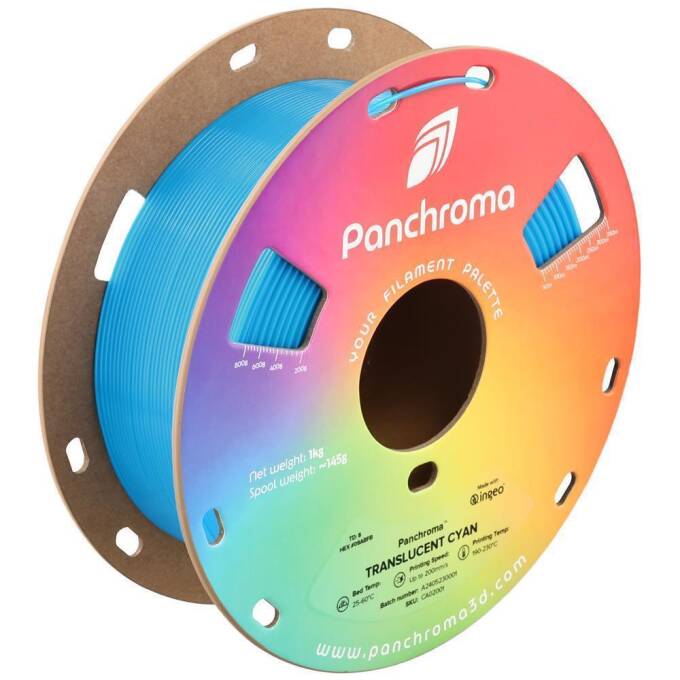 PolyMaker Panchroma PLA Translucent Colours Filament