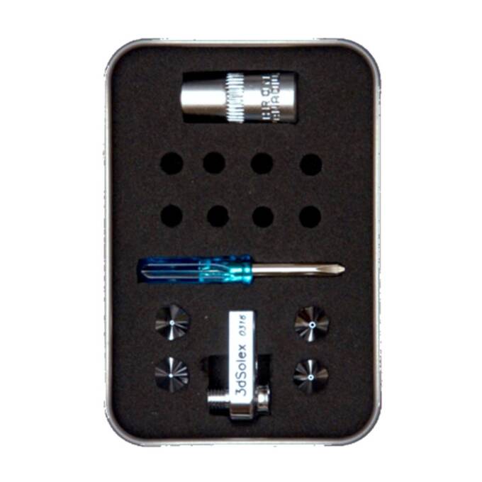 3D Solex Medium 4 Matchless mit Heater Block V3-175