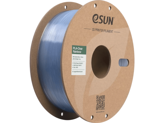 eSun PLA-Clear Rainbow Filament