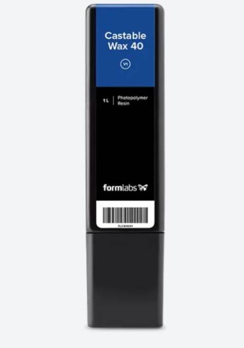 Formlabs Castable Wax 40 Resin