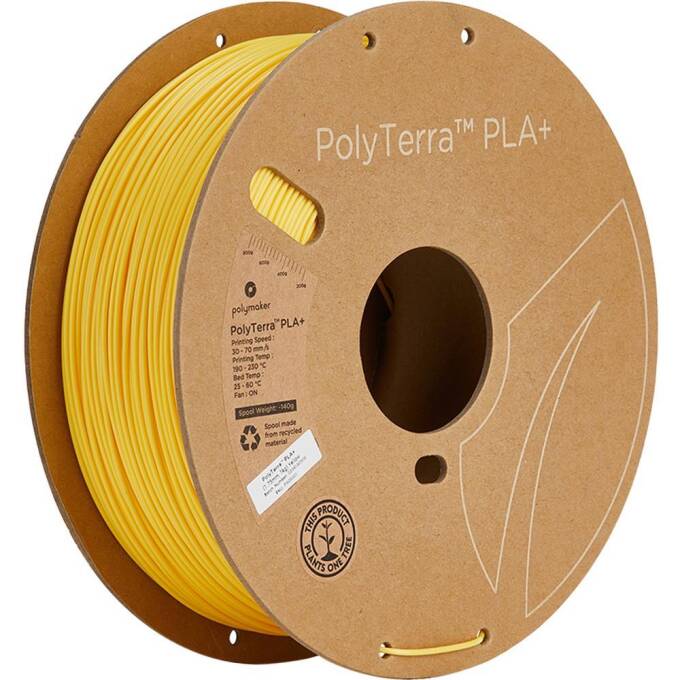 Polymaker PolyTerra PLA+ Filament featuring Jamfree Technology