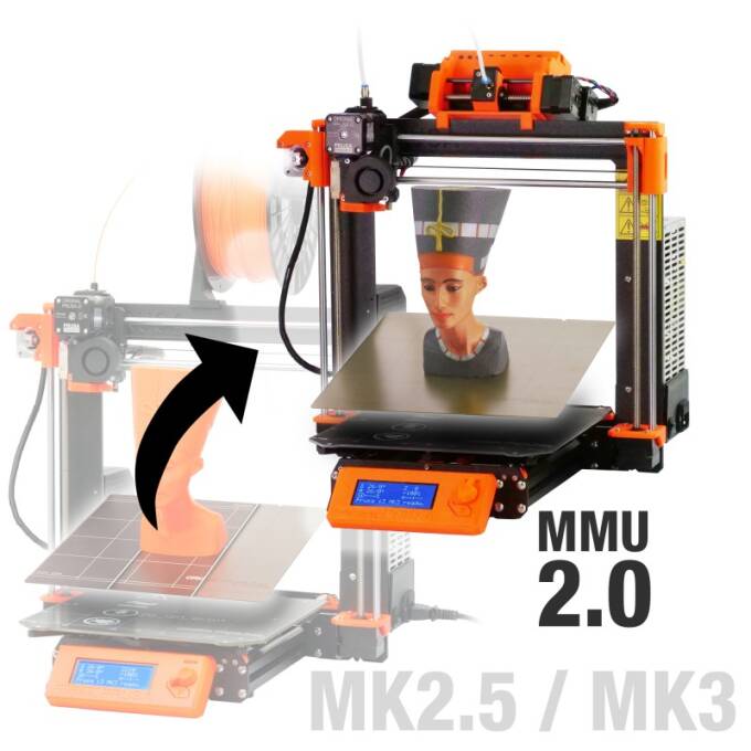 Original Prusa i3 MK3S Multi Material Upgrade Kit (MMU2S)