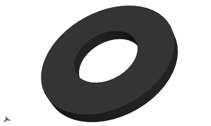 Ultimaker Nylon Washer M4 S3 S5
